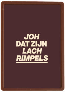 verjaardag kaart lachrimpels