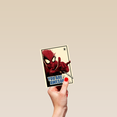 spiderman you are awesome