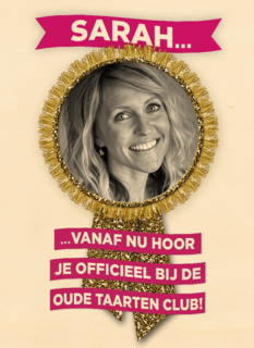 sarah een mooie medaille