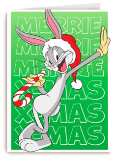 merrie xmas met bugs bunny