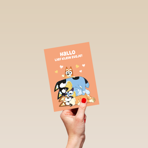 Bluey Lief Klein Zusje