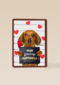 valentijn kaart hond jij bent mijn hartendief