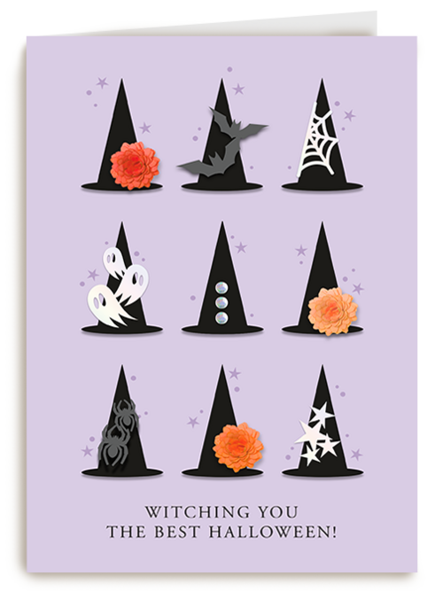 Kaart Hallmark | Halloween | Witching You The Best Halloween