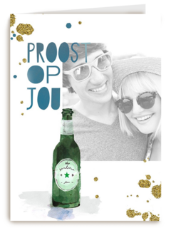 fotokaart proost op jou