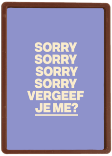 AndC Sorry vergeef je me