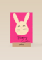 Pasen kaart Paashaas Happy Easter