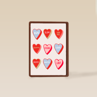 Omschrijf je lover in hartjes