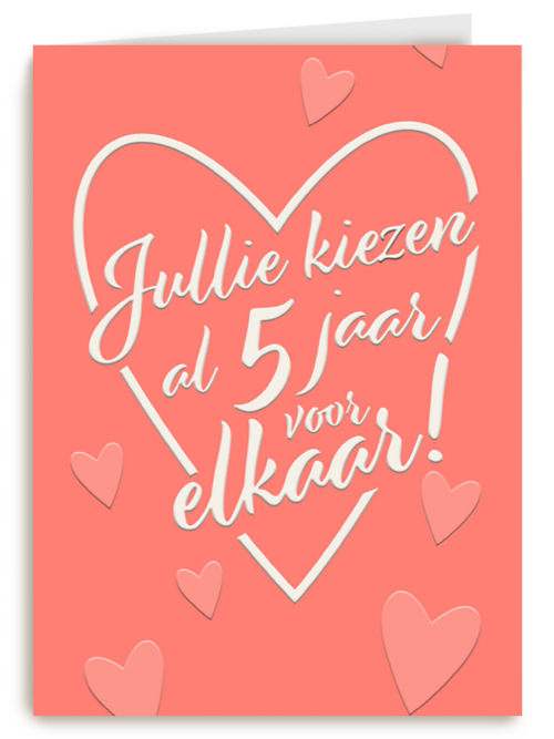 Jullie kiezen al 5 jaar voor elkaar