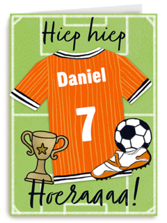 Verjaardag Jongen Voetbalshirt