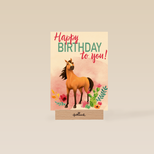 verjaardag kaart spirit happy birthday to you