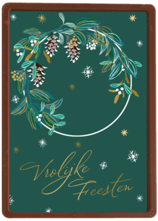 Stijlvolle kerstkaart