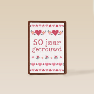 vijftig jaar geborduurd