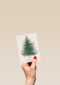 Prettige kerstdagen kerstboom
