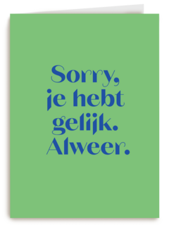 andC sorry je hebt gelijk