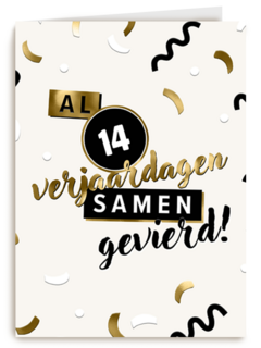 al heel wat verjaardagen samen gevierd