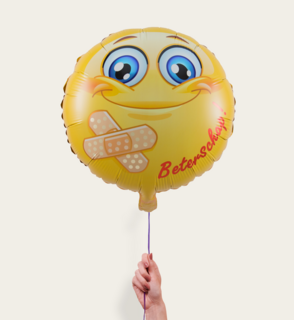 Ballon Smiley Beterschap  