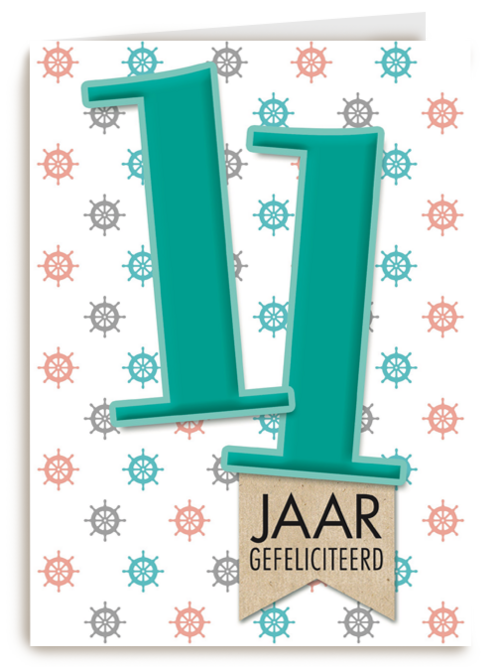 elf stuur blauw
