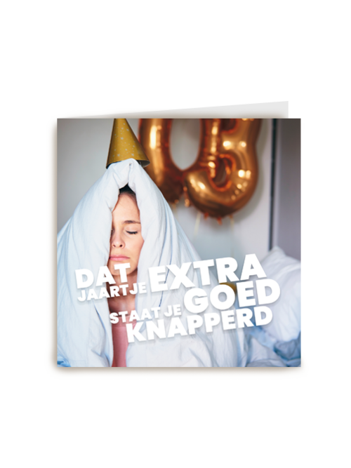 Verjaardagskaart Hallmark | Verjaardagskaart Dat Jaartje Extra Staat Je Goed