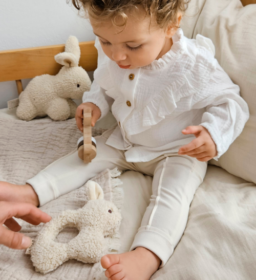 BamBam Recycled Rabbit Rammelaar Wit
