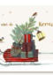Kerst Geniet Van De Kerstdagen Slee Met Cadeaus