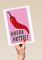 Verjaardagskaart Hoera Hottie