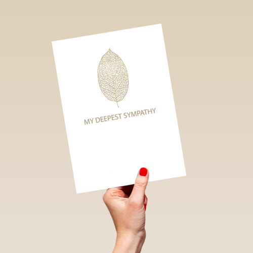 My deepest sympathy