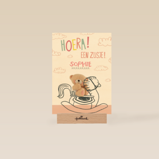 Een klein zusje erbij