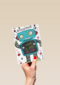 hoera gefeliciteerd robot