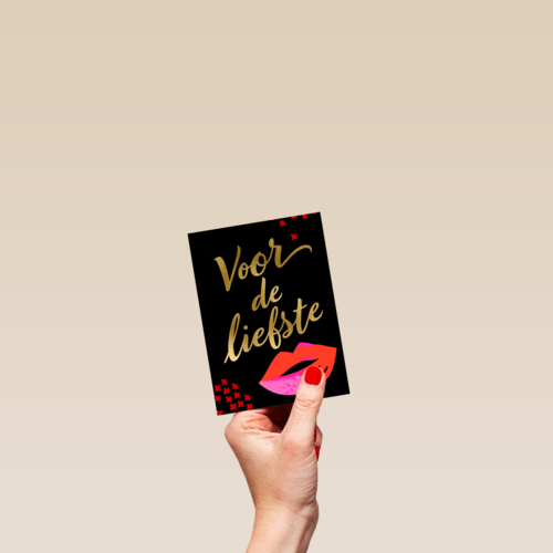 valentijnskaart stijlvol voor de liefste