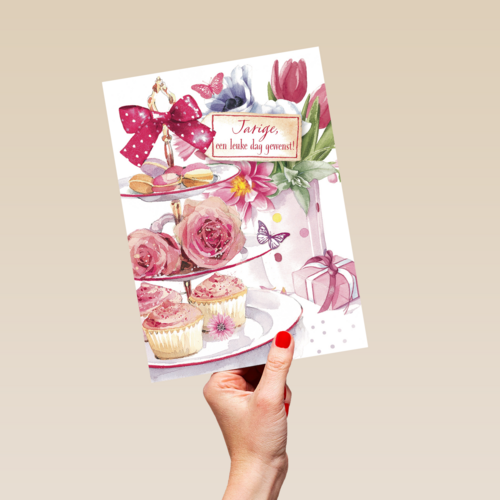 verjaardag vrouw classic high tea