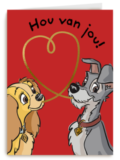 Valentijn Lady Vagebond Hou van jou