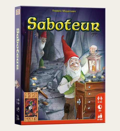Kaartspel Saboteur Vanaf 8 Jaar