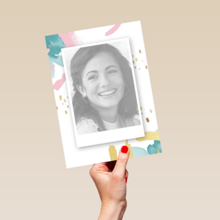 van harte met deze fotokaart