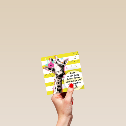 giraffe verjaardag
