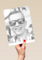 fotokaart staand trots op jou