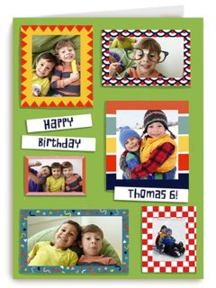 Verjaardag Jongen Foto Collages