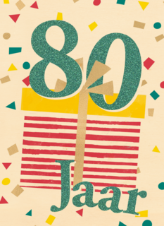 verjaardagskaart man vrouw 80 jaar