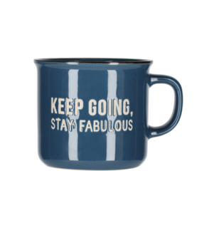 JENS Living Koffiemok Keep Going, Stay Fabulous