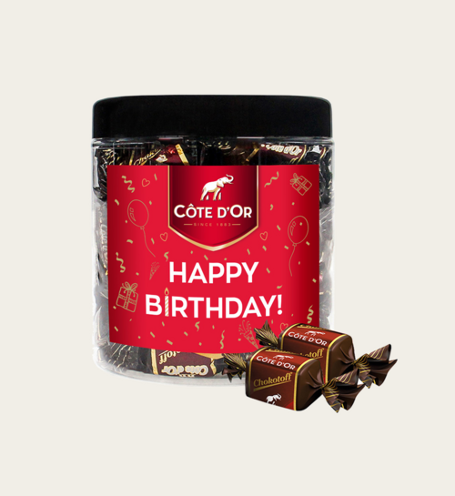 Cote dOr Chocolade Chokotoff Happy Birthday