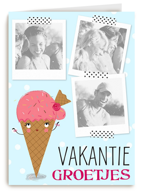 ijsje vakantiegroetjes