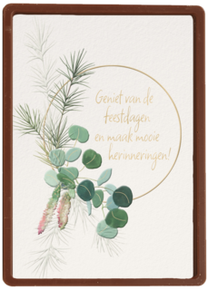 Kerstkaart hip Maak mooie herinneringen