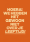 verjaardag kaart vrouw niet over je leeftijd