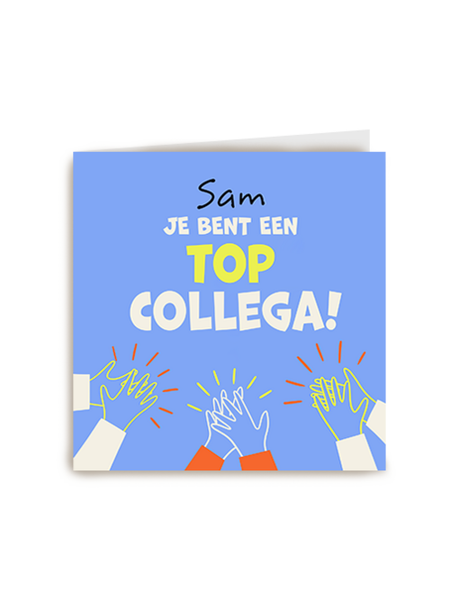 Kaart Hallmark | Secretaressedag | Je Bent Een Top Collega