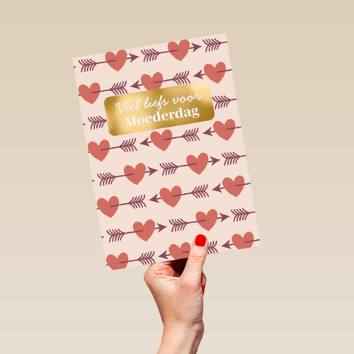 Veel liefs voor moederdag hartjes