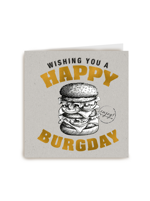 Verjaardagskaart Hallmark | Wishing You A Happy Burgday
