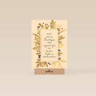 Kerstkaart stijlvol maak van de feestdagen een magische tijd