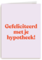 nieuwe woning kaart andc gefeliciteerd met je hypotheek