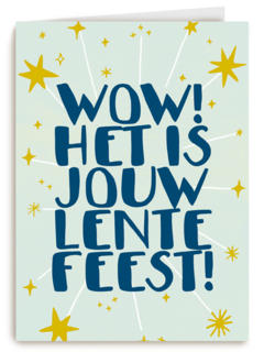 Wow het is jouw lentefeest
