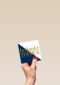 bedankt topper gouden letters