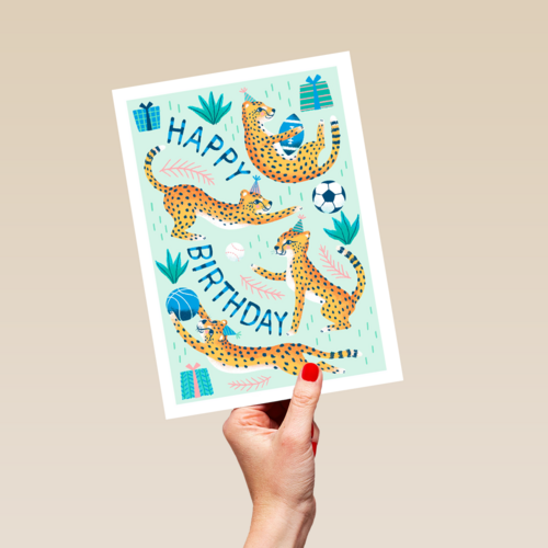 happy cheetah birthday